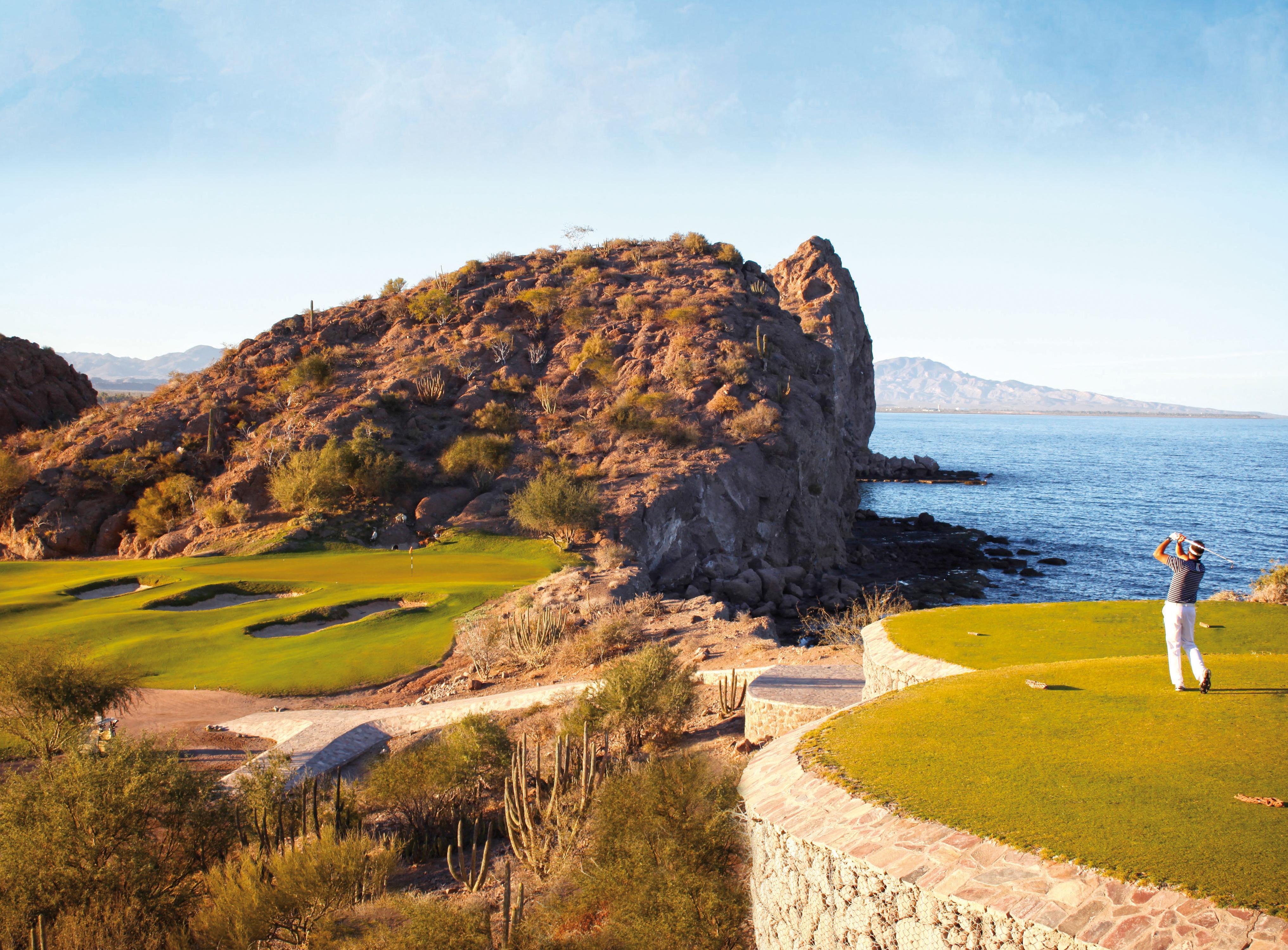 Loreto Bay Golf Resort & Spa At Baja Exteriör bild Golf course at the resort