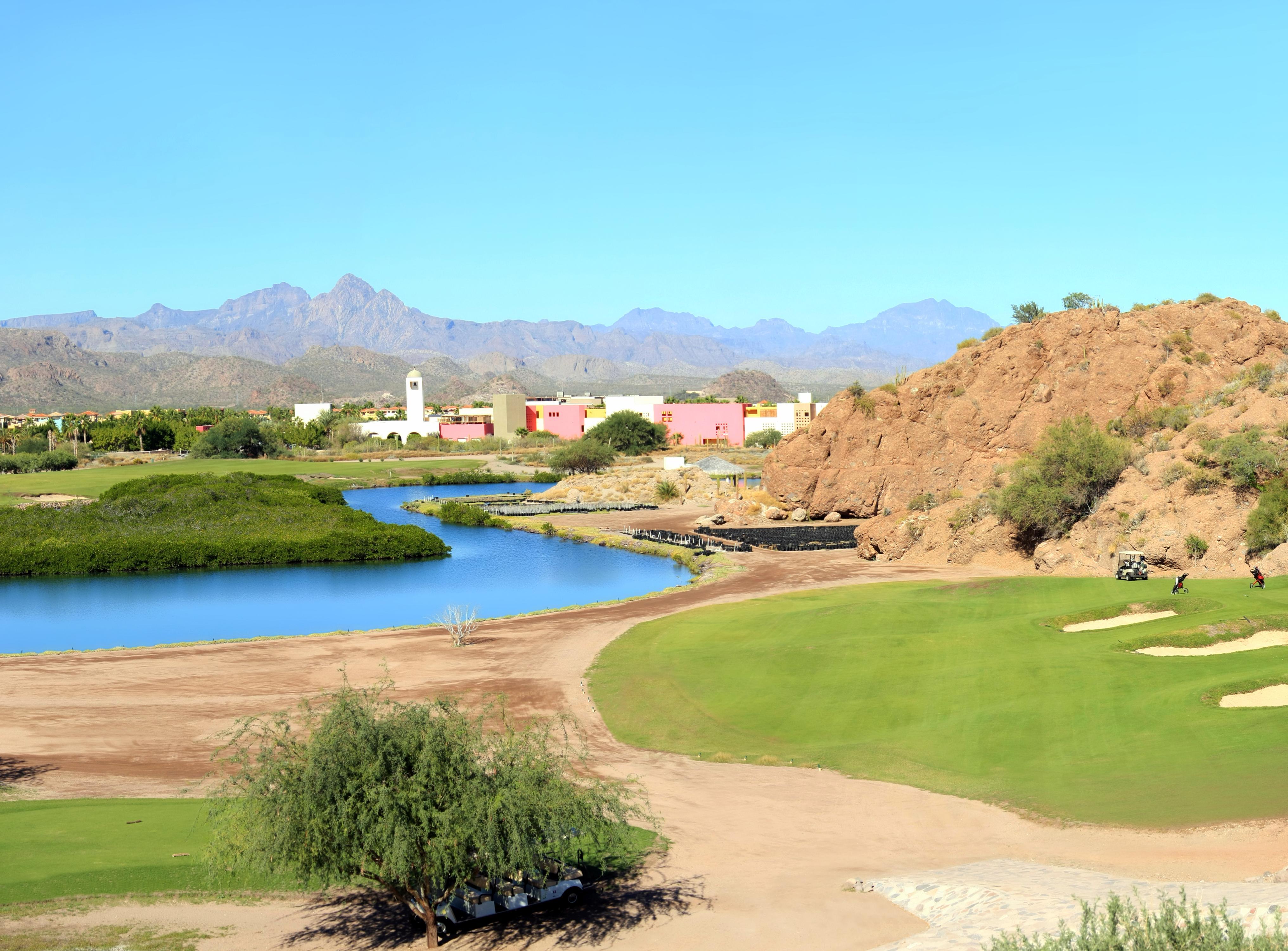 Loreto Bay Golf Resort & Spa At Baja Exteriör bild Golf course in La Paz